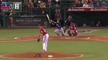 SEA@LAA: Aoki homers on a quick line drive into right