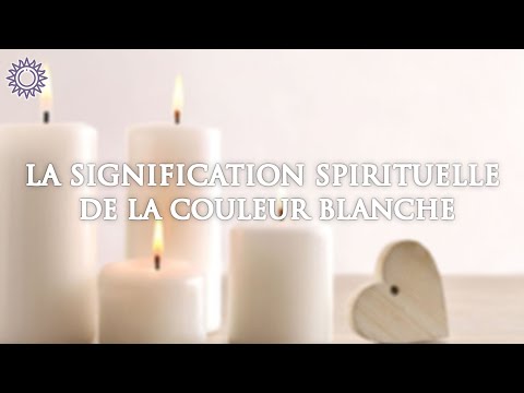 🎨 LA SIGNIFICATION SPIRITUELLE DE LA COULEUR BLANCHE