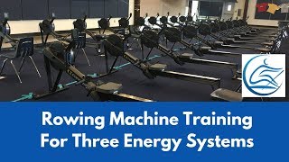 Rowing Machine Training Plan - Three Core Workouts For Different Energy Systems