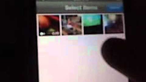 Email, Copy or Delete multiple photos on iPod Touch 4G