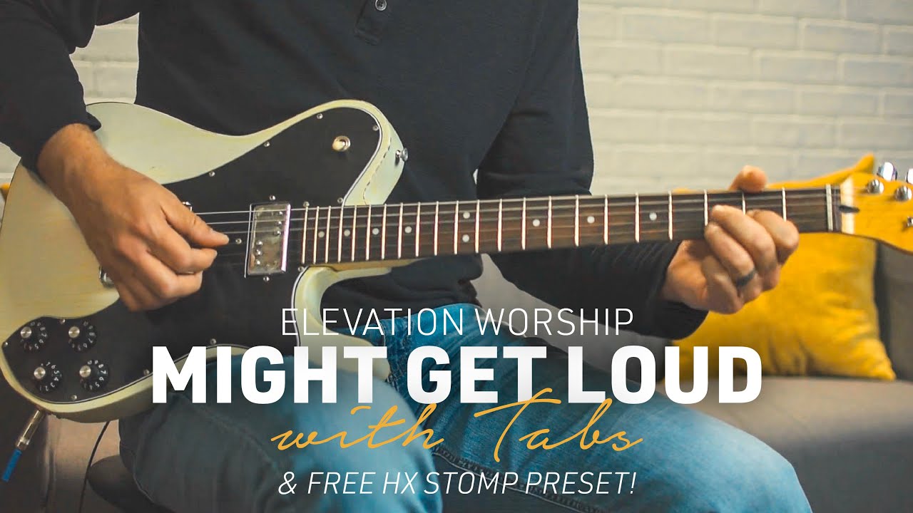 Might Get Loud Guitar Cover + Tabs & HX Stomp preset mightgetloud 