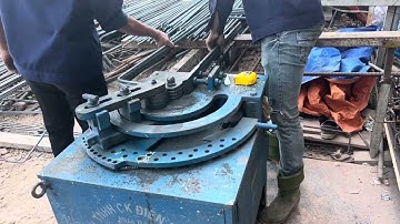 Máy uốn sắt phi 32 | B32 Nhật Bản | Điện 380V, 3 Pha - Sắt D25 Quá Dễ, uốn Đồng Thời 5 cây D25 luôn