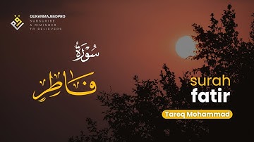 ♥️😍 Tariq Muhammad (طارق محمد) I Sura Fatir (سوره فاطر) 😍♥️