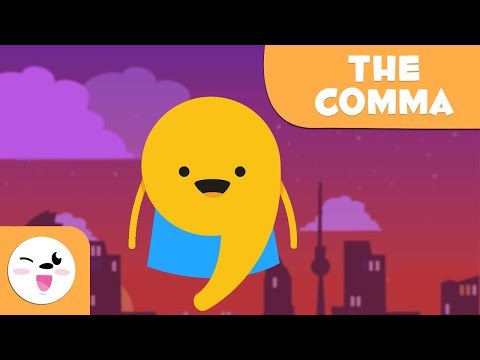 THE COMMA - Punctuation Marks - Grammar and Spelling for Kids