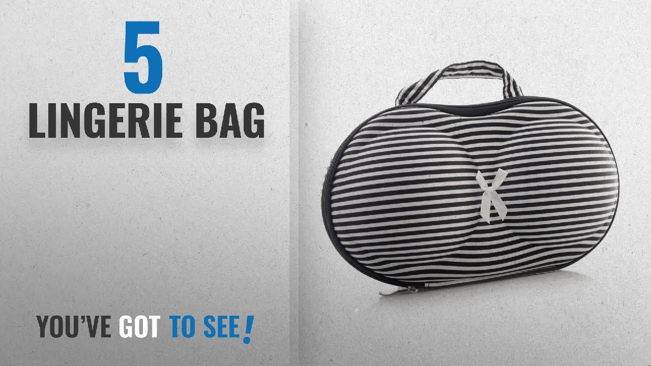 Top 10 Lingerie Bag [2018]: Foolzy Bra Bag Travel Organizer (Bra-10)