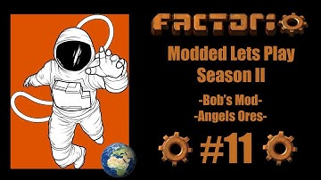 Modded Factorio Angles Ores + Bob