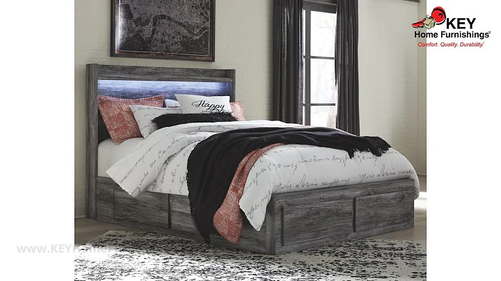 Ashley Baystorm Queen Panel Bed With Storage (APK-B221-QP1) | KEY Home