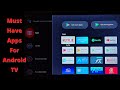 Must Have Apps For Android Smart TV / Android TV Box.