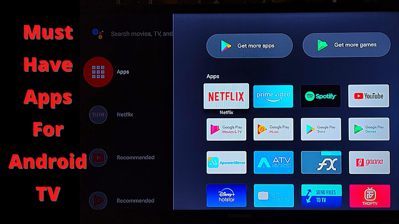 Must Have Apps For Android Smart TV / Android TV Box. 