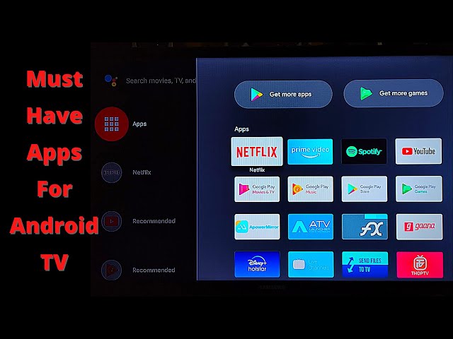 Must Have Apps For Android Smart TV / Android TV Box. 