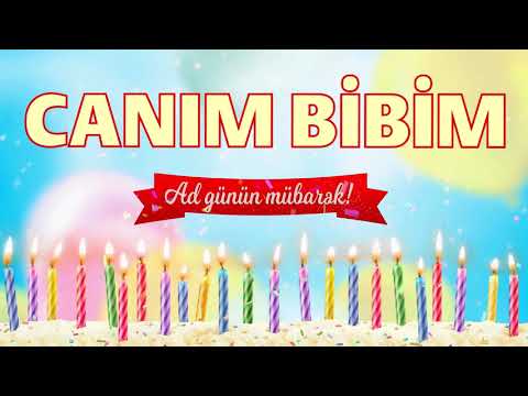 Ad günü təbriki - Canım Bibim