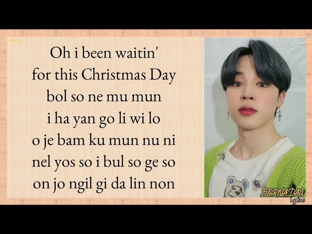 BTS JIMIN 'CHRISTMAS LOVE' [Easy Lyrics] class=