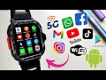 Pgd watch 5g  smartwatch sistema full android 81  4gb ram 64gb rom  dual cmera  review 