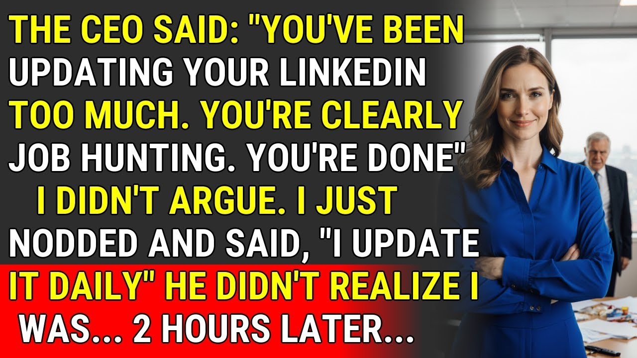 CEO Fired Me for LinkedIn Updates—Then Investors Pulled Out ♟️