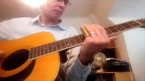 12 String Acoustic Slide Guitar