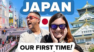 OUR FIRST TIME IN JAPAN 🇯🇵😲 Shocked &amp; Confused in Osaka