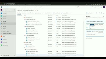 Azure DevOps creating work items from the backlog