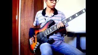 Video thumbnail of "Alter Ego - bass cover (Anika Nilles)"