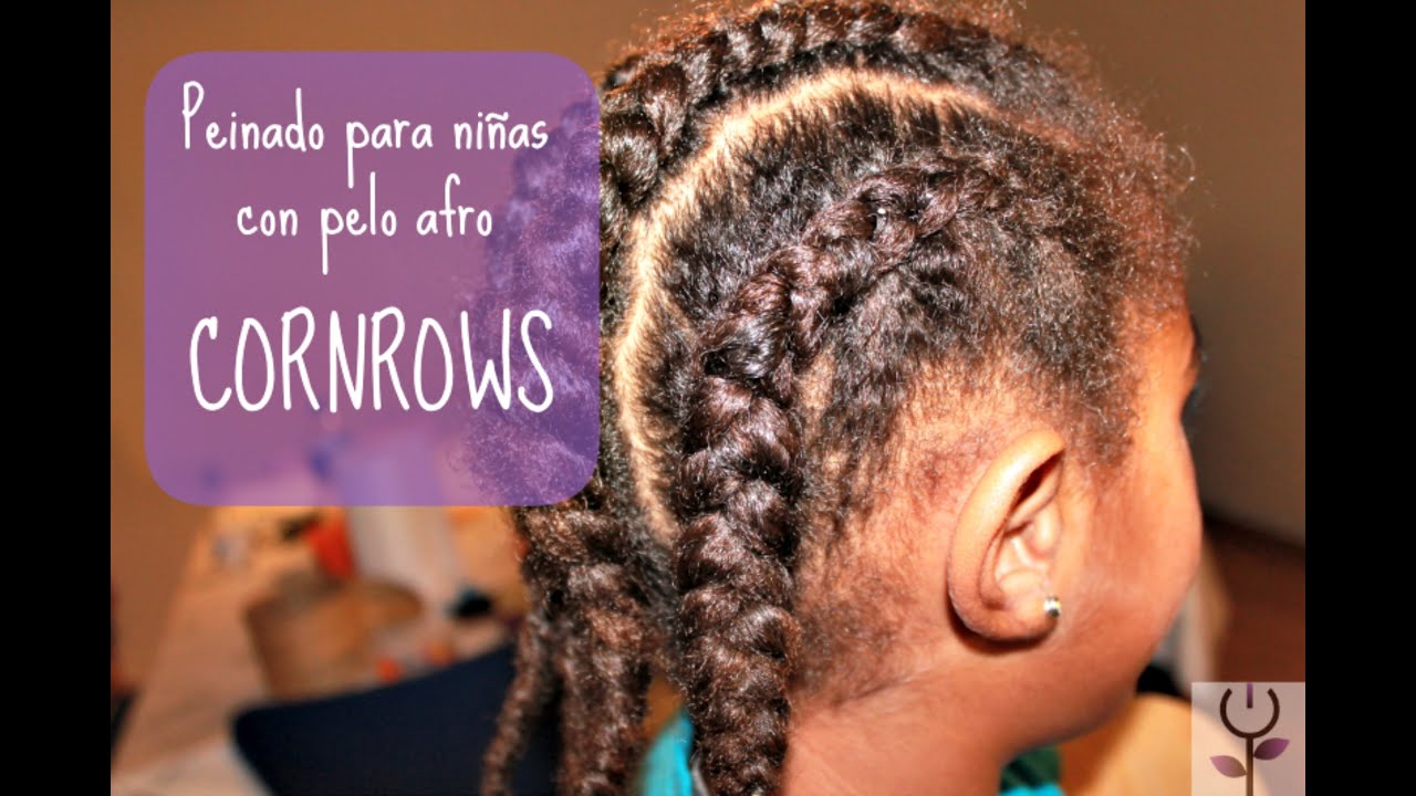 Peinado Para Niñas De Pelo Afro