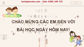 Giáo án powerpoint bài 28: Tự đọc sách báo: Đọc sách báo viết về các mùa | GA Tiếng Việt 2 Cánh diều