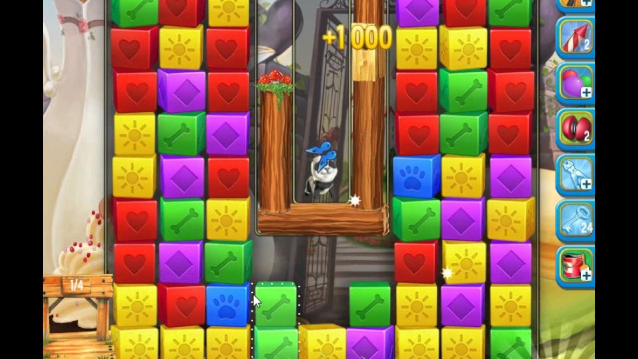 Pet Rescue Saga level 1691 no boosters 😈 ►TOBIAS DEAMON◄