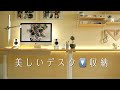 在宅ワークのデスク下⎮配線整理と収納⎮無印とモールで収納