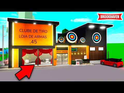 I BUILT A GUN STORE IN BROOKHAVEN!