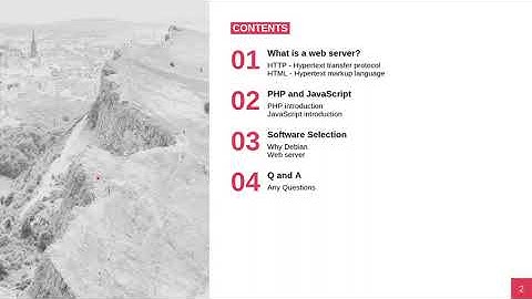 Class 1 - Introduction to web servers - Debian, VMware and Apache 2