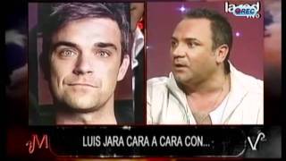 Luis Jara cuenta en exclusiva detalles de su desencuentro con Robbie Williams