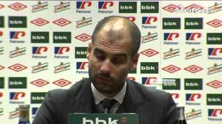 Athletic Club 2 - FC Barcelona 2: Rueda de prensa de Pep Guardiola