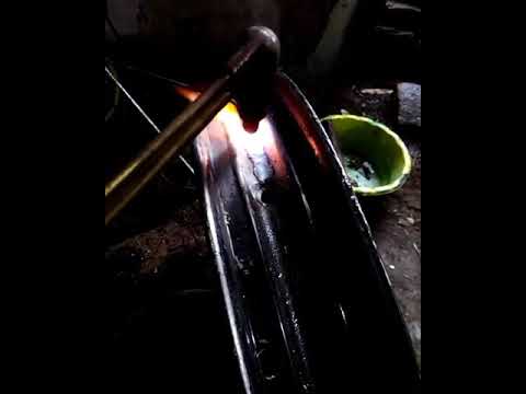 Press disc brake