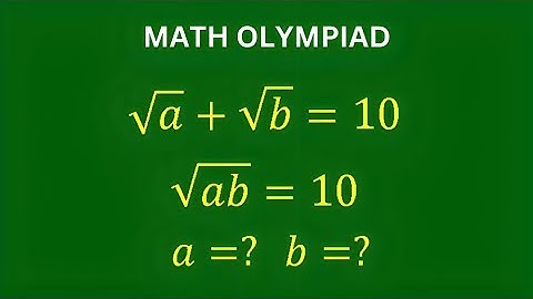 A Very Nice Math Olympiad Problem | Solve for the value of x ? | Algebra