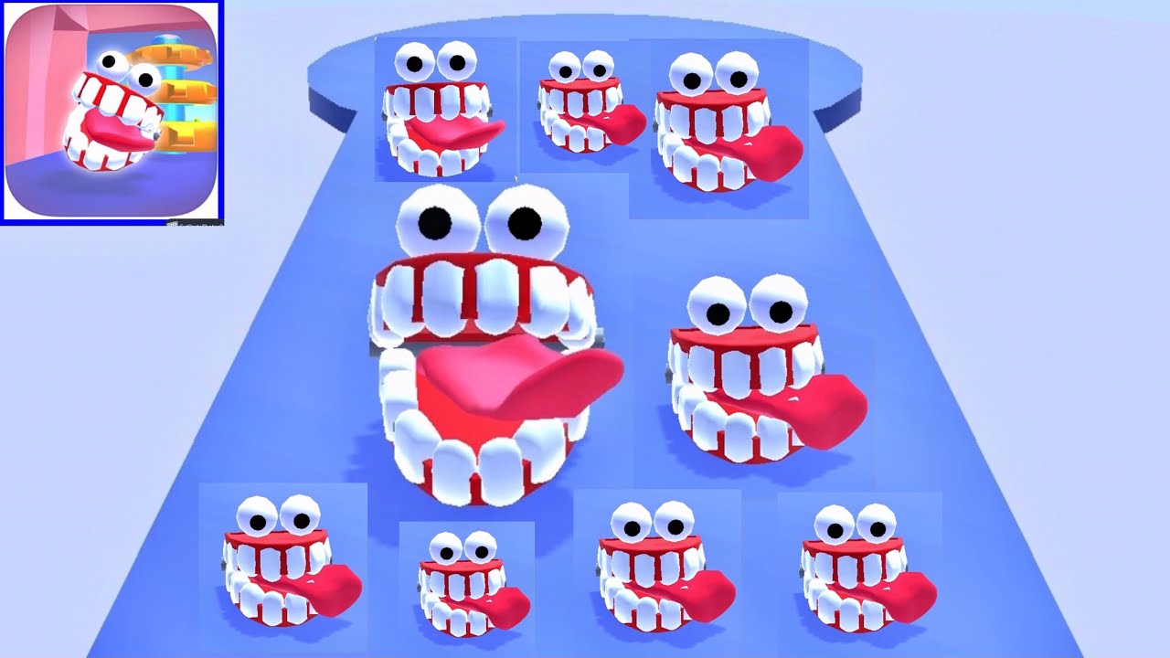 Max Levels in - Teeth Runner 🤗😁😻Walkthrough Mobile Gameplay 🙀🤗