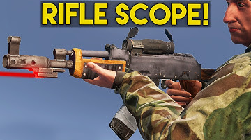 RUST UPDATE! - Gun Scope, Prisons and New Building Items