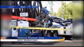 Testimony in Megabus trial focuses on signs, driver training