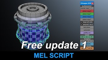 UV Mapping Toolbox for Maya - Free Update 1