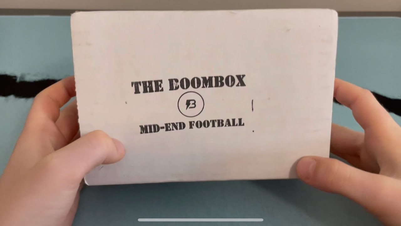 Original Boombox Football Card Rip YouTube