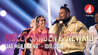 Molly Sandén och Newkid sjunger ”Jag mår bra nu” - Idol 2020 - Idol Sverige (TV4)