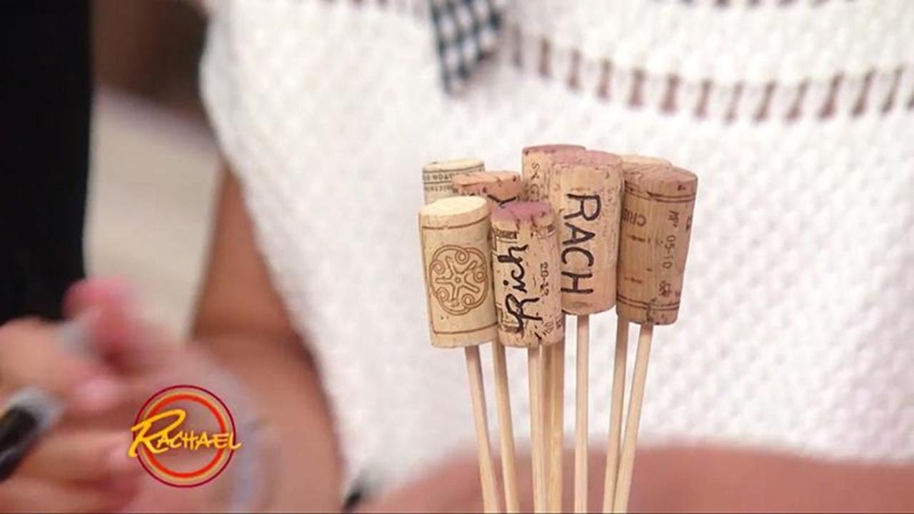 How to Make Drink Stirrers with Corks | Rachael Ray Show