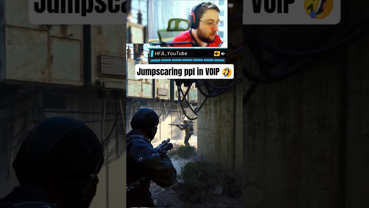 He shit his pants after that 🤣 Jumpscaring VOIP Arc Raiders 