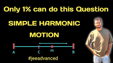 Solving the Most Complex SHM Problem for JEE Advanced | Simple Harmonic Motion #jeeadvanced #physics