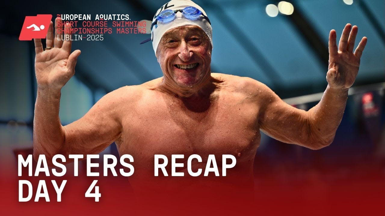 Лучшие моменты соревнований по плаванию среди ветеранов: Люблин 2025 - День 4 🇵🇱 | Европейская фе...