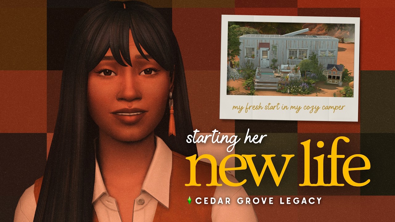 My Sim is starting over at 40 🍂 The Sims 4: Cedar Grove Legacy