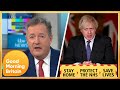 ‘We Are in the Worst of All Worlds’ Piers Criticises Boris Johnson’s Indecision on COVID | GMB