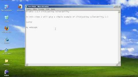 Firefox 3.0.5 Clickjacking vulnerability