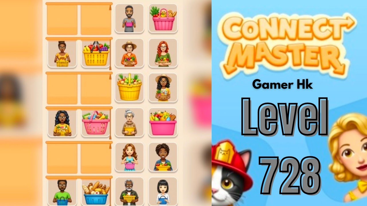 Connect Master level 728 Walkthrough Solution - YouTube