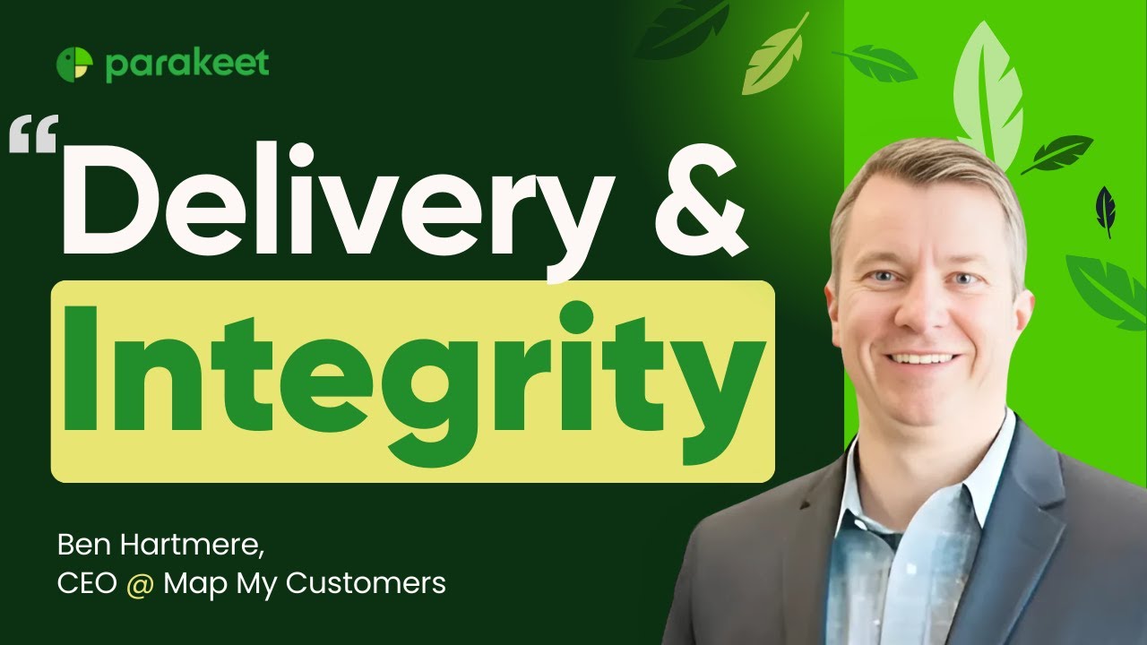 Parakeet Testimonial: Ben Hartmere, CEO @ Map My Customers