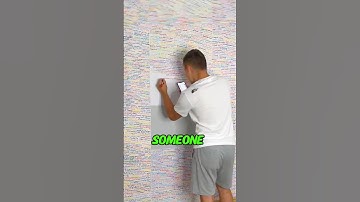 Hij schrijft de naam van al zijn volgers op zijn tijdlijn 😳