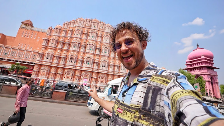 Visité la ciudad ROSA de INDIA 🇮🇳🚶🏻