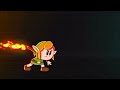 Zelda link combat animation